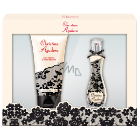 Christina Aguilera Signature parfémovaná voda 30 ml + sprchový gel 50 ml, dárková sada