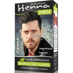 Henna Men Farba do włosów dla mężczyzn czarna 33 g