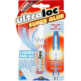Ultraloc Super Glue Ultimate Strength sekundové lepidlo 3 g Ultraloc Super Glue Ultimate Strength sekundové lepidlo 3 g