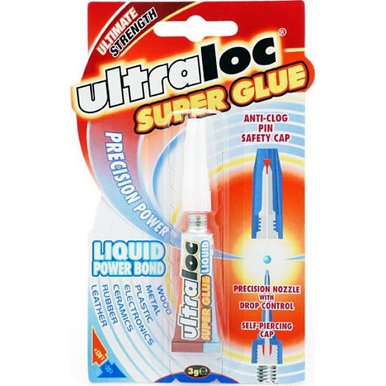 Ultraloc Super Glue Ultimate Strength sekundové lepidlo 3 g
