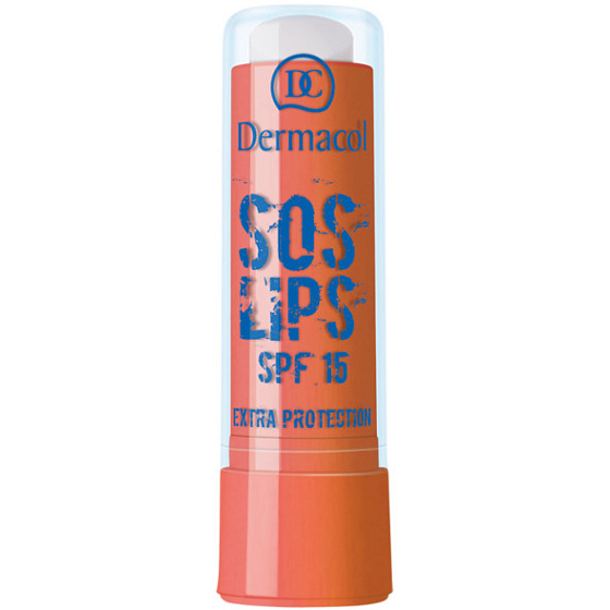 Dermacol SOS Lips Extra Protection SPF15 balzám na rty Chocolate 3,5 ml