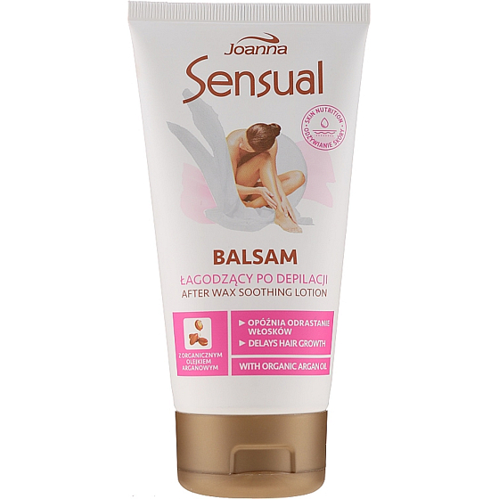 Joanna Sensual Zklidňující gel po depilaci s arganovým olejem 150 g