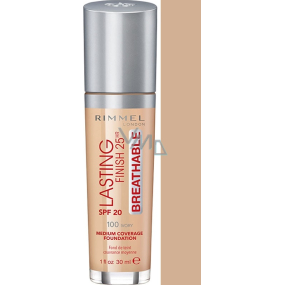 Rimmel London Lasting Finish Breathable Foundation make-up 100 Ivory 30 ml