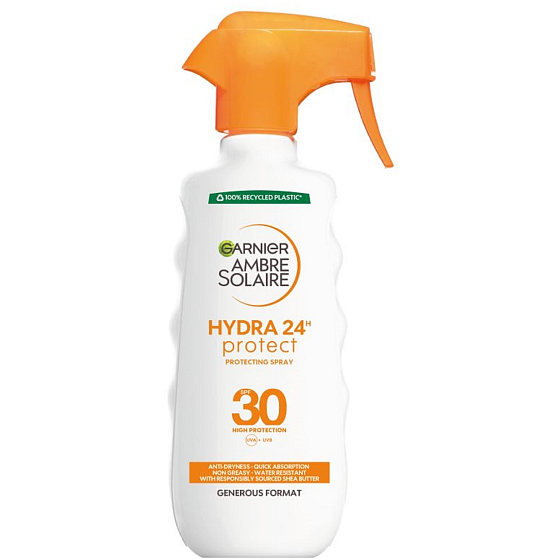 Garnier Ambre Solaire Hydra 24h Protect SPF30 opalovací sprej 300 ml