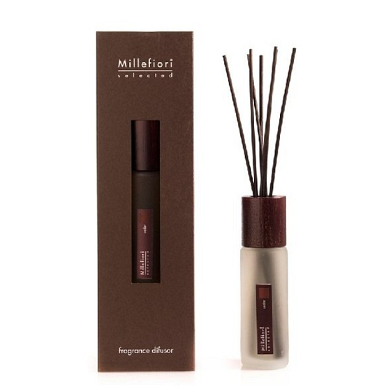 Millefiori Milano Selected Cedar - Cedr Difuzér 100 ml + 7 stébel v délce 28 cm do menších prostor vydrží 5-6 týdnů