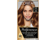 L'oreal Paris Préférence farba do włosów, Virginie, jasny brąz 5.3