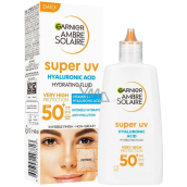 Garnier Ambre Solaire Anti-Dark Spots & Anti-Pollutions Super UV SPF50+ opalovací krém na obličej a pro citlivou pleť 40 ml