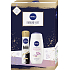 Nivea Diamond Soft antiperspirant deodorant sprej 150 ml + sprchový gel 250 ml, kosmetická sada pro ženy