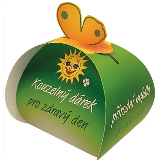 Kouzelný dárek Konopný extrakt přírodní mýdlo z rostliných olejů pro zdravý den 50 g
