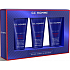 Grace Cole All The Action sprchový gel 100 ml + šampon na vlasy 100 ml + hydratační krém na obličej 100 ml, kosmetická sada pro muže