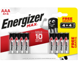 Energizer AAA / LR3 1,5 V Alkaline Power baterie 8 sztuk