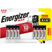 Energizer AAA / LR3 1,5 V Alkaline Power baterie 8 sztuk