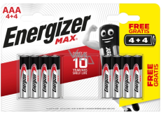 Energizer AAA / LR3 1,5 V Alkaline Power baterie 8 sztuk