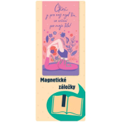 Albi Magnetyczna zakładka do książki Czytanie to moje ćwiczenie 8,7 x 4,4 cm