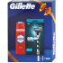 Gillette Mach3 maszynka do golenia + 2 wymienne ostrza + Old Spice Whitewater żel pod prysznic 3w1 250 ml, zestaw kosmetyczny dla mężczyzn