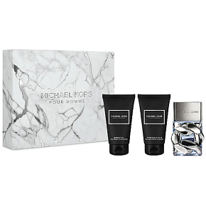 Michael Kors Pour Homme woda toaletowa 50 ml + balsam po goleniu 50 ml + żel pod prysznic 50 ml, zestaw prezentowy dla mężczyzn