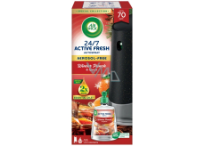 Air Wick Active Fresh Refill Winter Punch & Spices - Zimní punč automatický osvěžovač komplet 228 ml