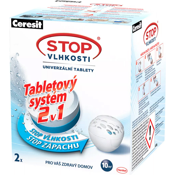 Ceresit Stop Wilgoci tablety zapasowe 2 x 300g