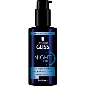 Gliss nocny eliksir do włosów Overnight Moisture 100ml