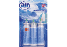 Air Menline Marine Wave napełniacz do odświeżacza powietrza 3× 15 ml