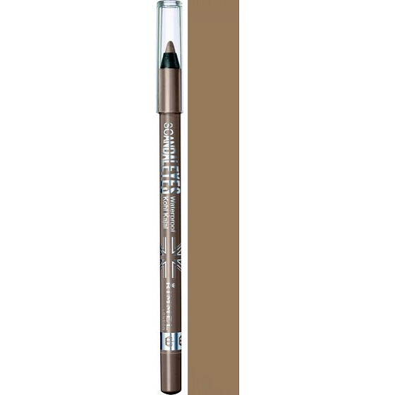 Rimmel London Scandaleyes voděodolná tužka na oči 004 Taupe 1,2 g