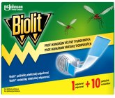 Biolit Elektrický odpařovač proti komárům s polštářky 10 nocí + náhradní náplň 10 kusů