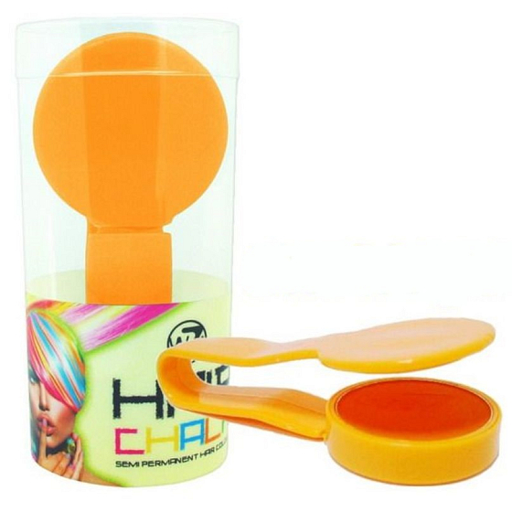 W7 Hair Chalk barvící křída na vlasy Orange 2 g
