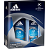 Adidas Champions League Star Edition parfémovaný deodorant sklo 75 ml + deodorant sprej 150 ml, pro muže kosmetická sada