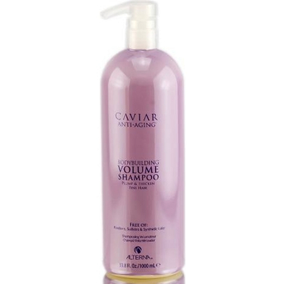 Alterna Caviar Volume Bodybuilding kaviárový šampon pro trvalý objem vlasů 1000 ml Maxi