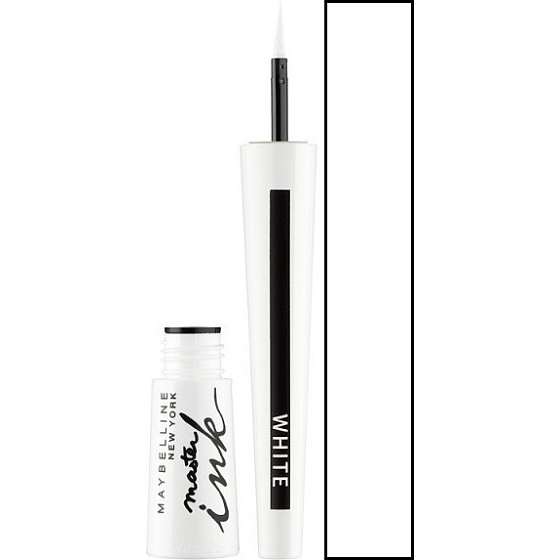 Maybelline Master Ink Liquid Eyeliner oční linky 11 Matte White 3 g