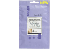 Marion Professional revitalizująca kolorująca maska do włosów blond z limonką i lnem 2 x 20 ml