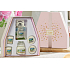 Yankee Candle Everyday Clean Cotton vonná svíčka malá 104 g + Clean Cotton votivní svíčka 2 x 49 g + Clean Cotton vonný vosk 2 x 22 g + Clean Cotton gelová visačka do auta 30 g, dárková sada