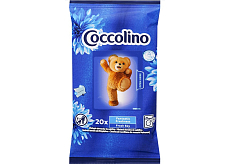 Coccolino Fresh Sky nawilżane chusteczki do suszarki 20 sztuk