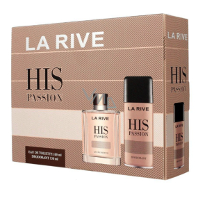 La Rive His Passion toaletní voda 100 ml + deodorant sprej 150 ml, dárková sada