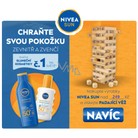 Nivea Sun spadający ciężar towarzyska gra 1 sztuka
