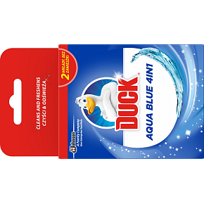 Duck WC Aqua Blue Efekt niebieskiej wody uzupełnienie do zawieszenia, 2× 40 g