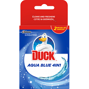 Duck WC Aqua Blue Efekt niebieskiej wody uzupełnienie do zawieszenia, 2× 40 g