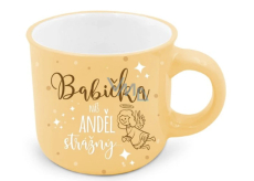 Nekupto Dárkový mini hrneček Babcia - nasz anioł stróż 100 ml