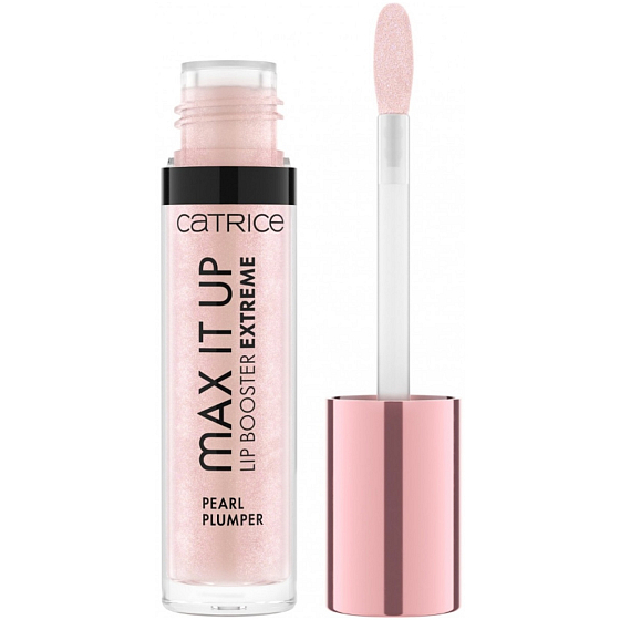 Catrice Max It Up Extreme lesk na rty 070 It's A Pearl Thing, 4 ml. Lesk na rty s perleťovým efektem, který dodává oslnivý lesk, opticky zvětšuje rty a hydratuje.