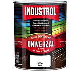Industrol S2013 uniwersalny połysk wierzchnia farba na metal i drewno, 1000 biały, 600 ml