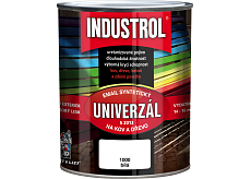 Industrol S2013 uniwersalny połysk wierzchnia farba na metal i drewno, 1000 biały, 600 ml