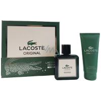 Lacoste Original Parfum 60 ml + żel pod prysznic 100 ml, zestaw prezentowy dla mężczyzn