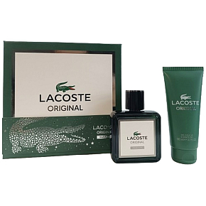 Lacoste Original Parfum 60 ml + żel pod prysznic 100 ml, zestaw prezentowy dla mężczyzn Lacoste Original Parfum 60 ml + żel pod prysznic 100 ml, zestaw prezentowy dla mężczyzn