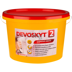 Devoskyt grubość 2, masa szpachlowa do wnętrz, 21 kg
