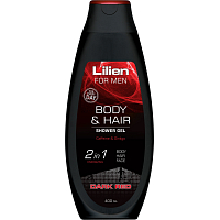 Lilien Men Dark Red żel pod prysznic dla mężczyzn, 400 ml