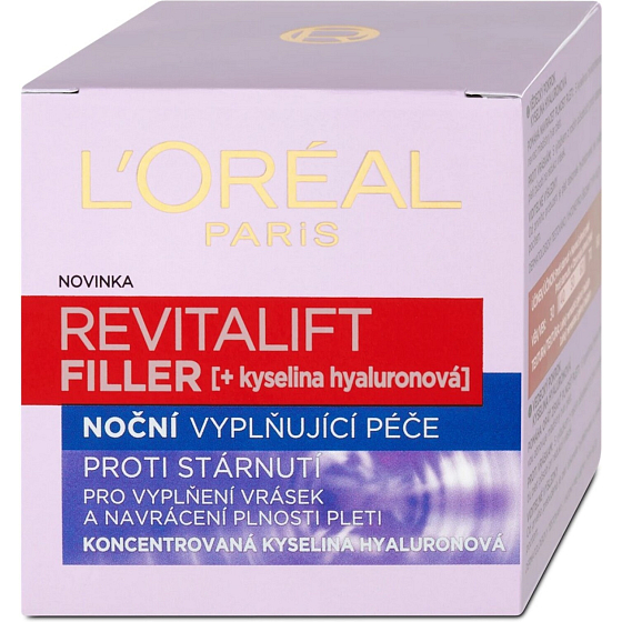 L'Oréal Paris Revitalift Filler krem na noc, 50 ml