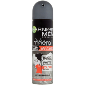 Garnier Men Invisible Black White Colors dezodorant antyperspiracyjny spray dla mężczyzn 150 ml