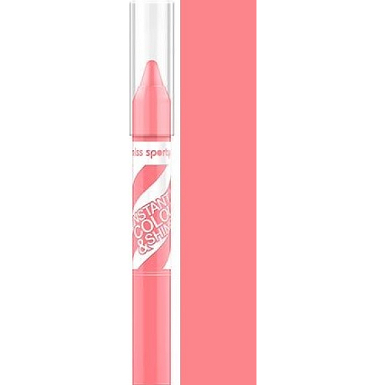 Miss Sporty Instant Lip Colour & Shine rtěnka 040 Coral Glaze 1,1 g