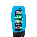 Radox Men Sporty Watermint & Sea Minerals 3v1 sprchový gel a šampon pro muže 250 ml