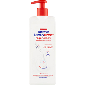 Lactovit Lactourea 10 regeneracyjne mleko do ciała z dozownikiem, 400 ml